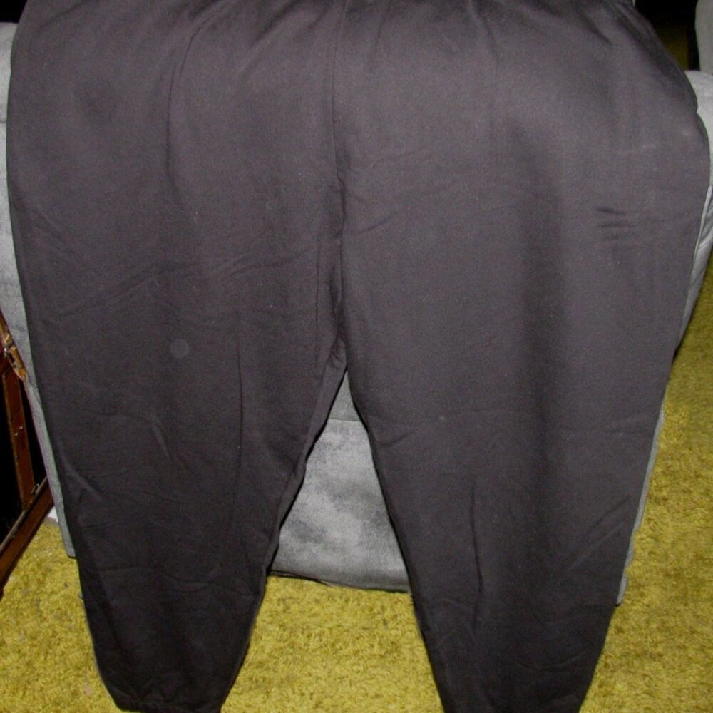 BLACK Sweatpants Size 2X 20W - 22W Terra & Sky